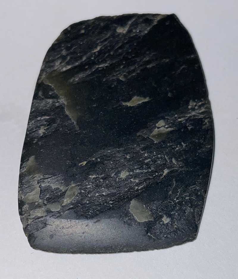 TH535 Ground Stone Nephrite Adze | BC Artifacts Ltd.